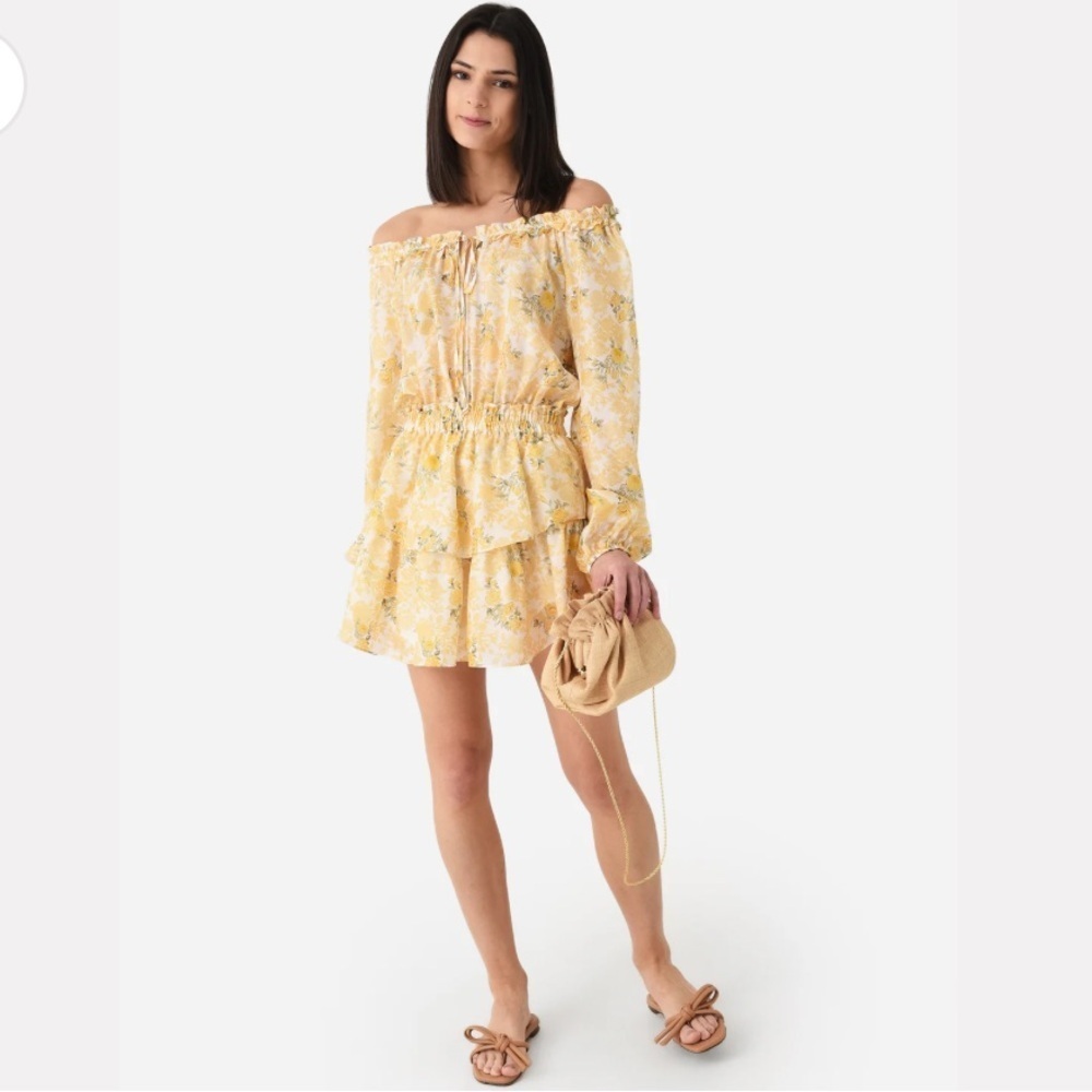 LOVESHACKFANCY
WOMEN'S POPOVER DRESS
